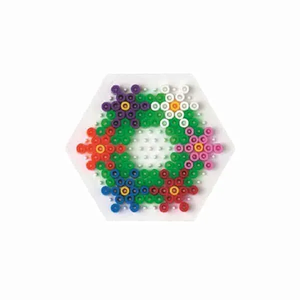 Hama Midi perlebrett hexagon 169 knotter