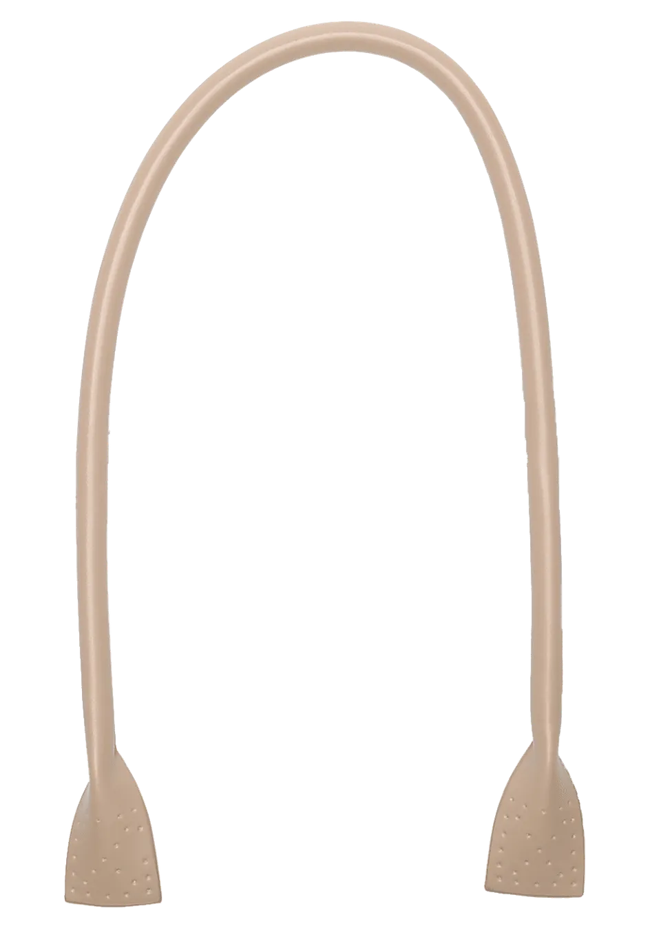 Go Handmade veskehanker 66cm beige PU-skinn 2-pakn