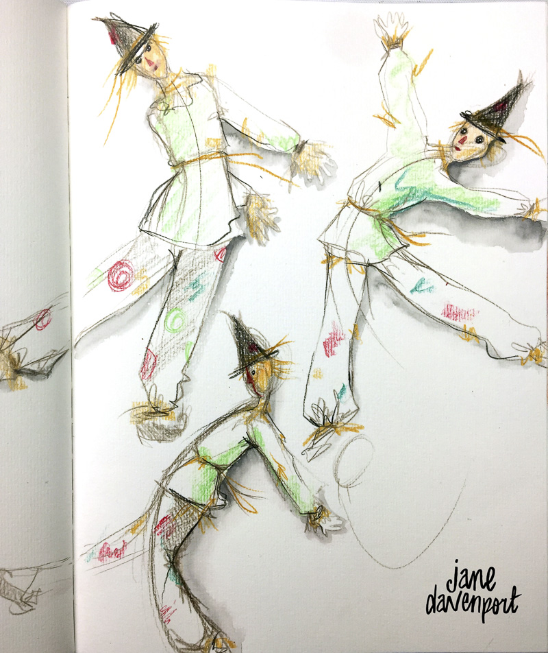 Jane Davenport Over the Rainbow Workshop nettkurs mixed media