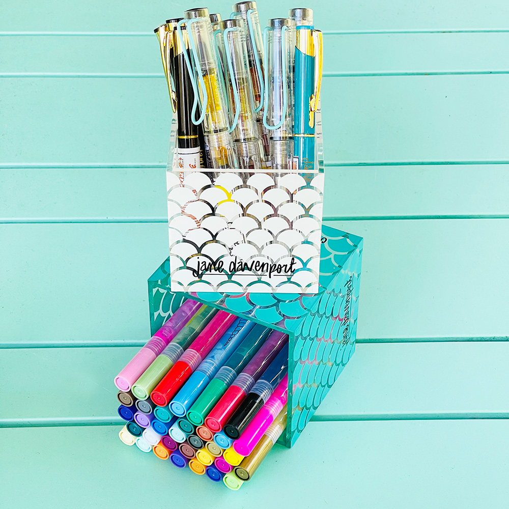 Jane Davenport Cute Cubes 1 oppbevaring penneholder