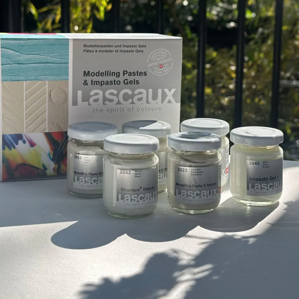 Lascaux Modelling Impasto sett 6x50ml struktur