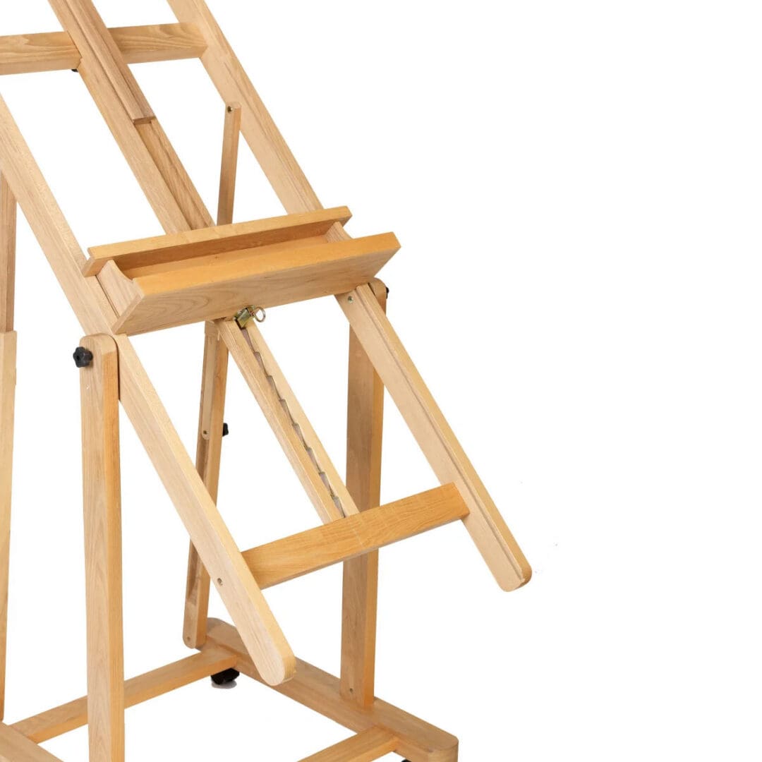 KEM H-fot PRO staffeli med hjul maks 210 cm lerret