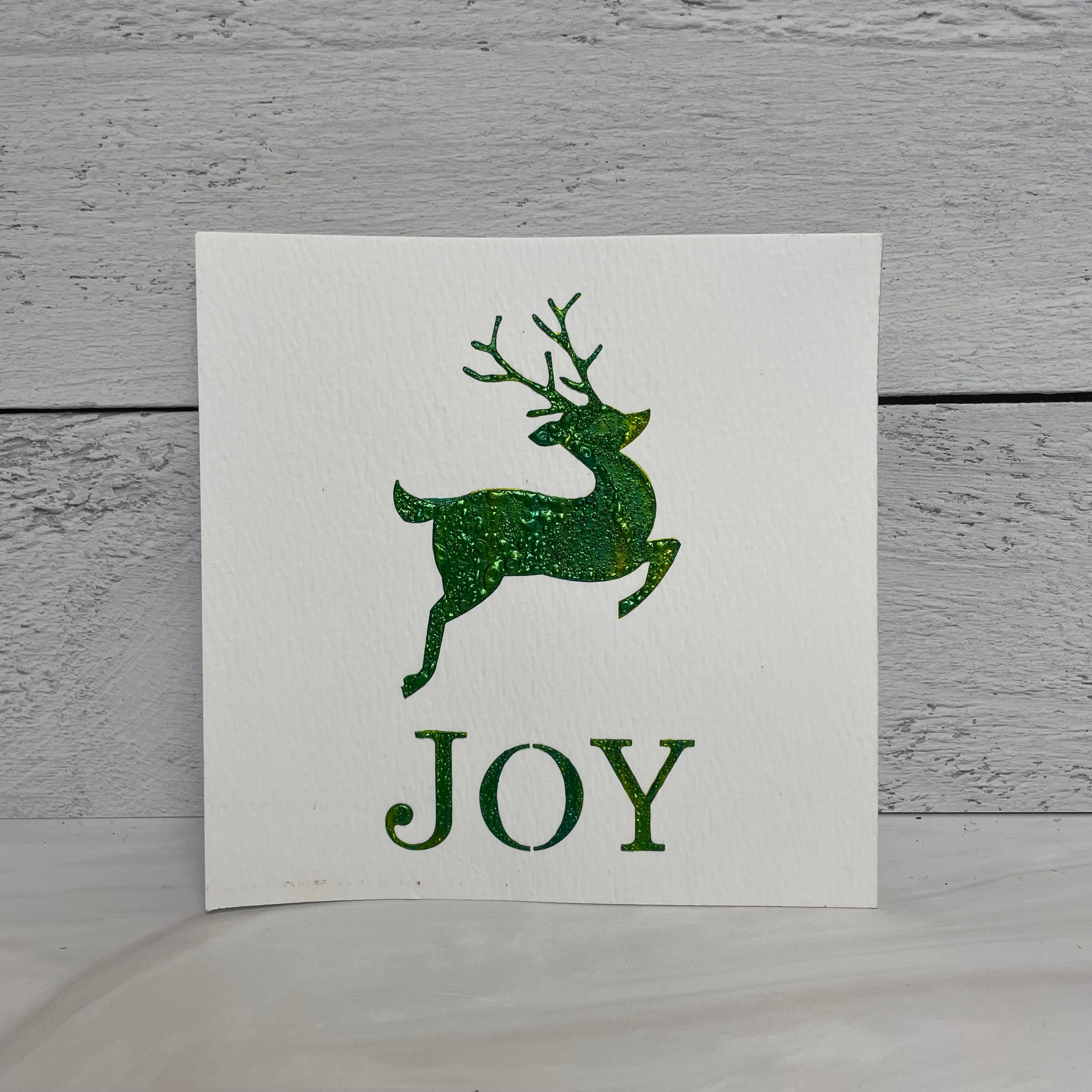 The Crafters Workshop TCW881 Reindeer Joy sjablong 15x15 cm