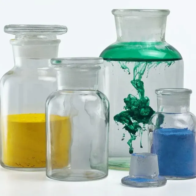 KEM apotekglass med lokk klart glass