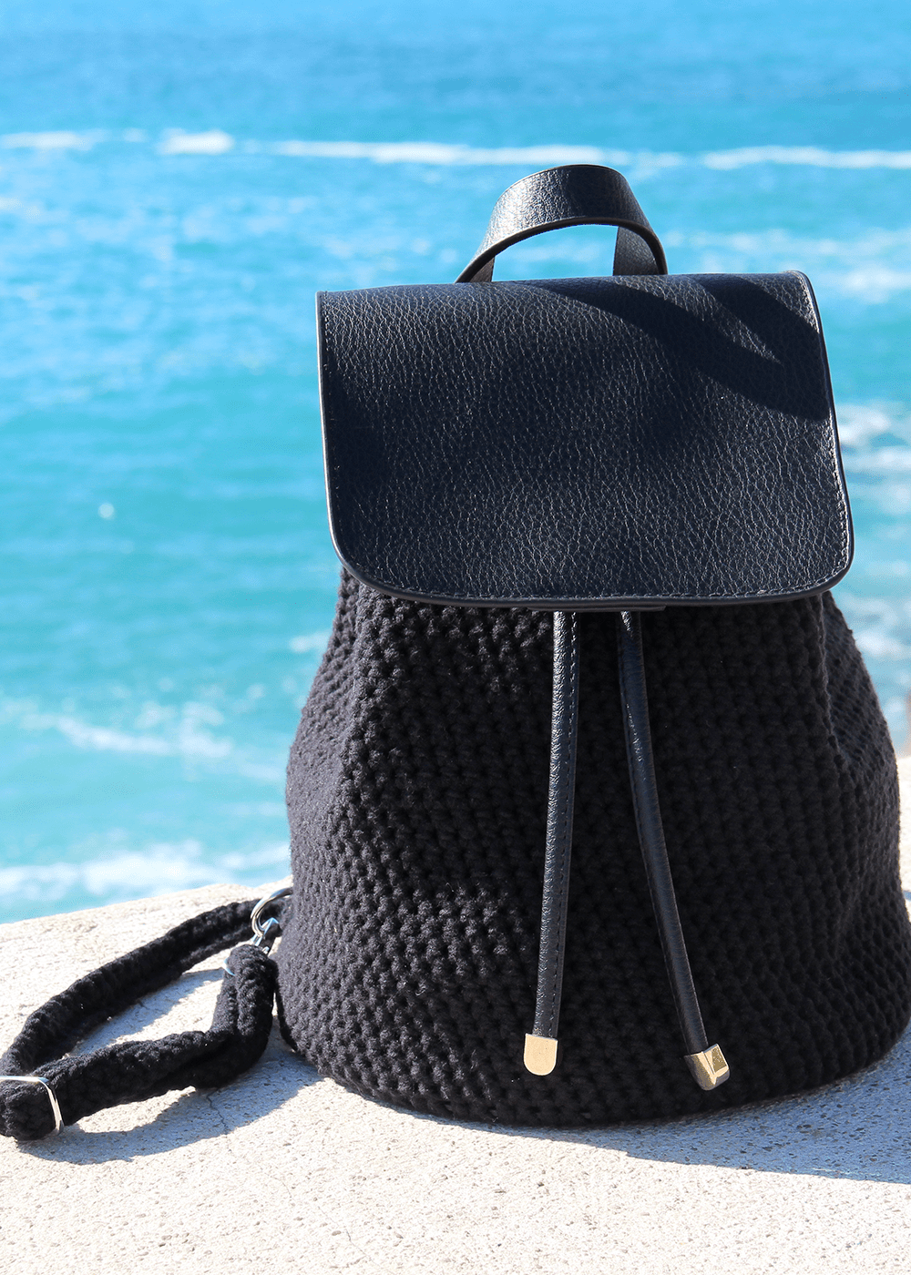 Go Handmade Top Flap veske klaff 19x22 cm