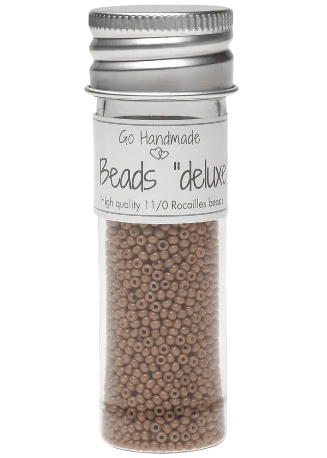 Go Handmade Glass Beads glassperler nougat 30g