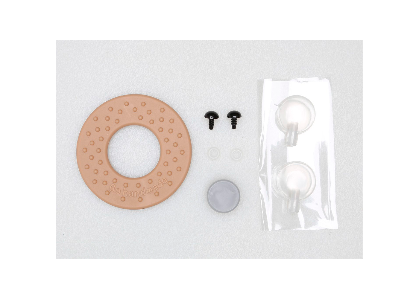 Go Handmade sanseteddy bitering TPE-ring heklesett