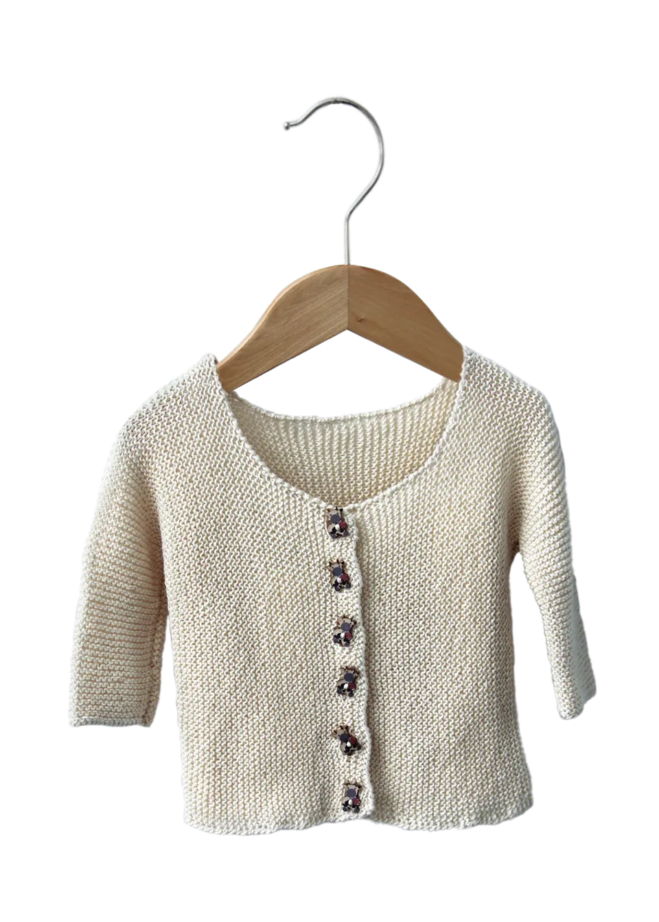 Go Handmade Cardigan Classic strikkeoppskrift baby