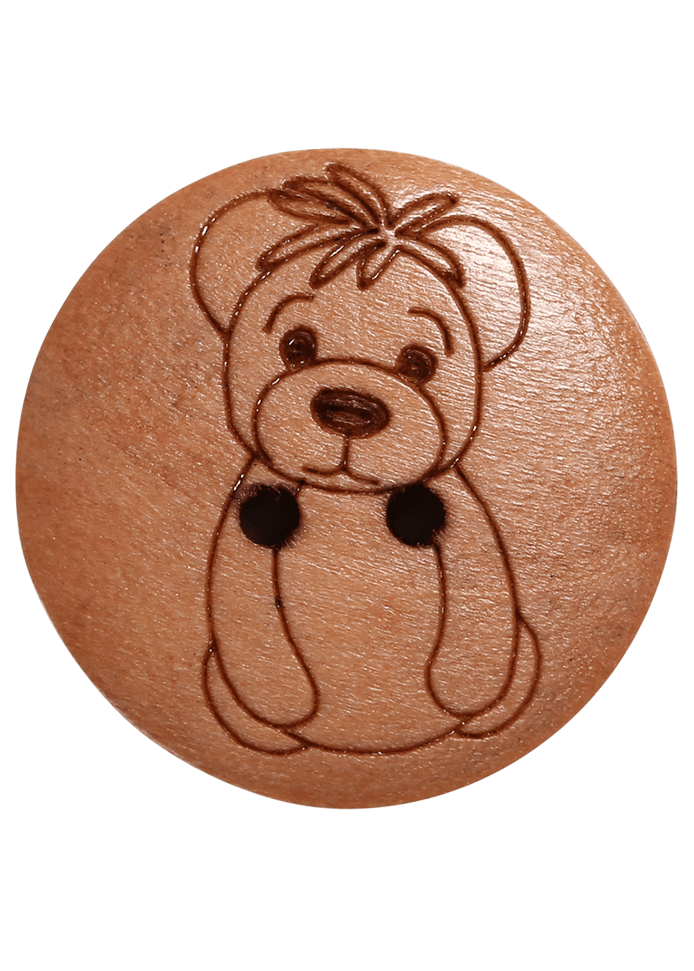 Go Handmade Teddy knapper 17 mm 8 stk