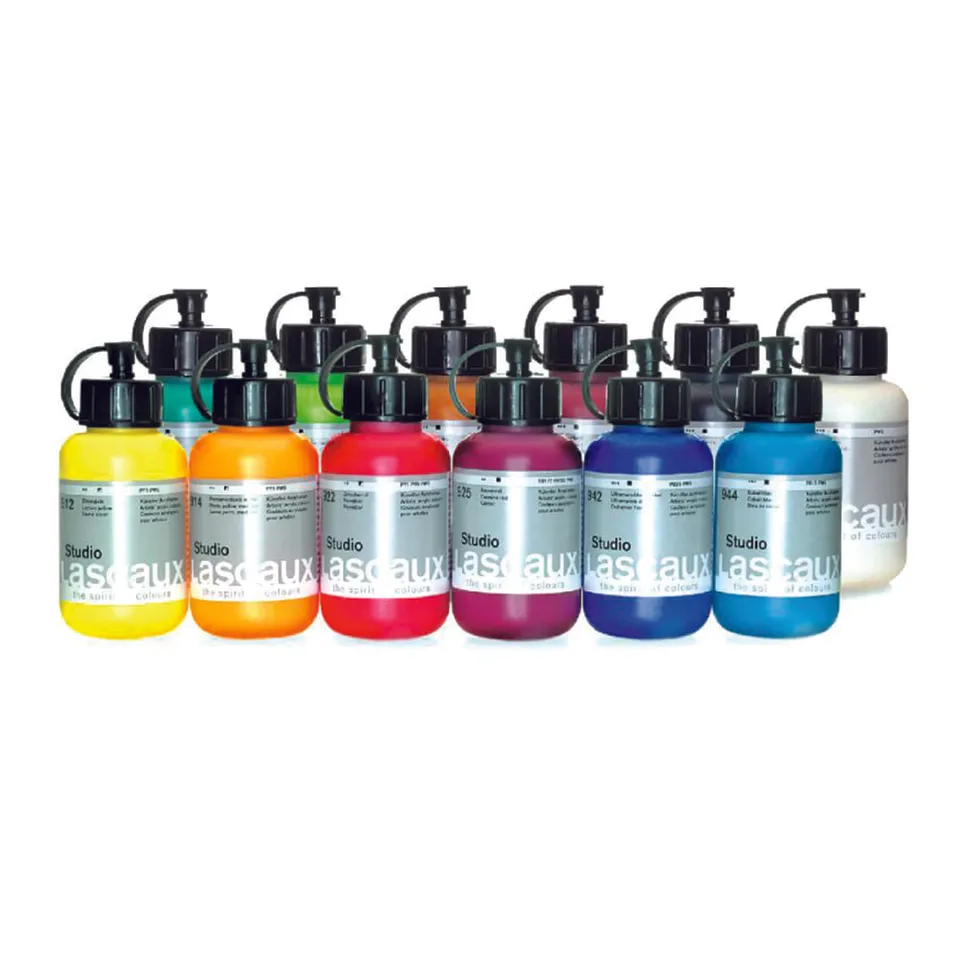 Lascaux Studio 3920 akrylmalingssett 12x85 ml