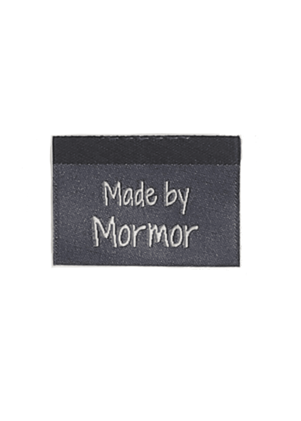 Go Handmade Made by mormor merkelapp grå 10 stk