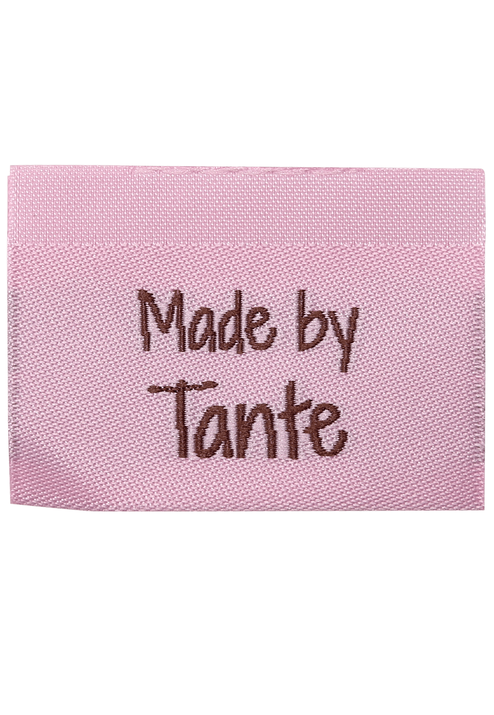 Go Handmade vevemerk made by tante rosa 35x19 mm 10 stk