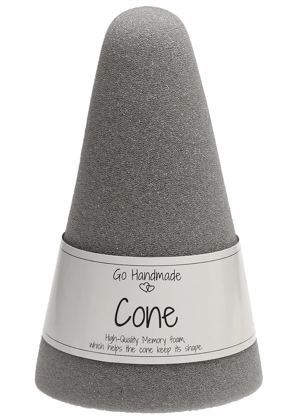 Go Handmade Cone memoryfoam-kjegle 19 cm formfast