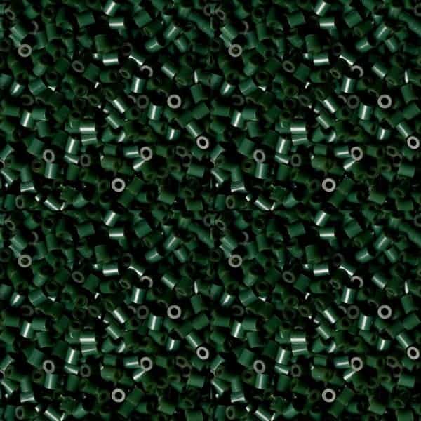 Hama Mini perler mørkegrønn 2000 stk små