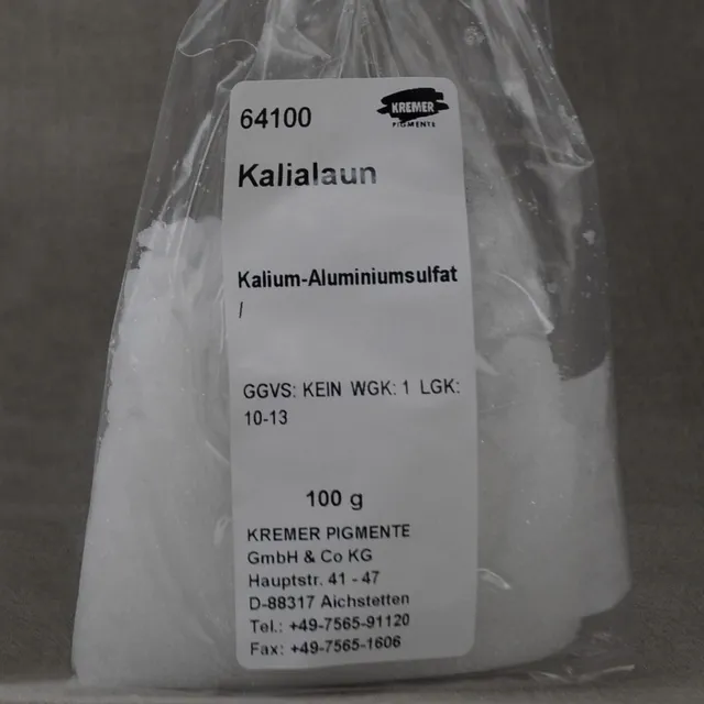 KEM kalialun potash alum 100g til marmorering