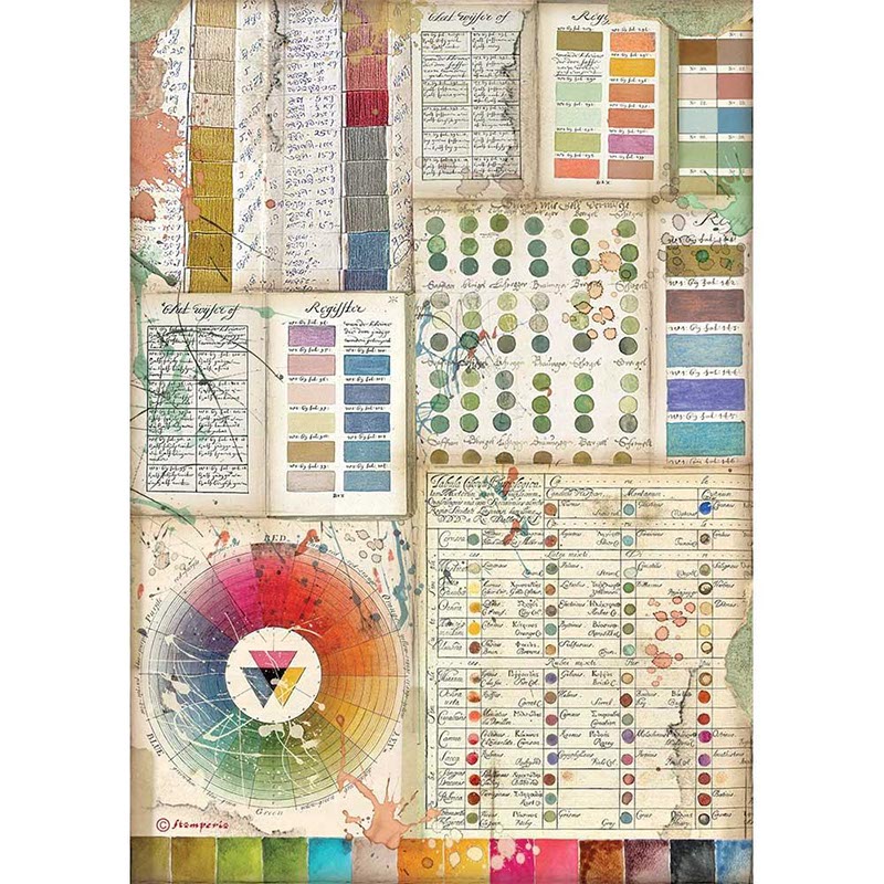 Jane Davenport Celestial rispapir decopage og journal