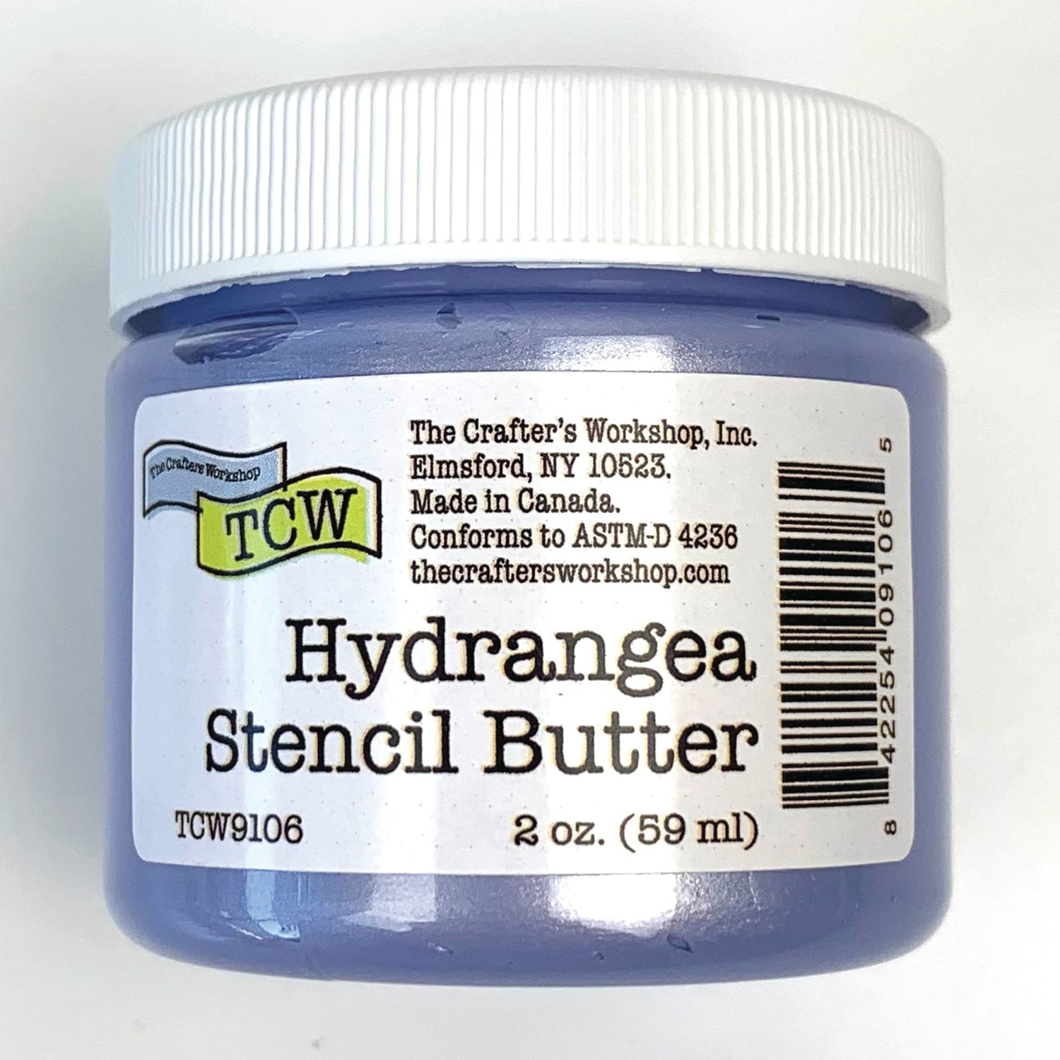 The Crafters Workshop TCW9115 Blooms stencil butter 4-pk shimmer