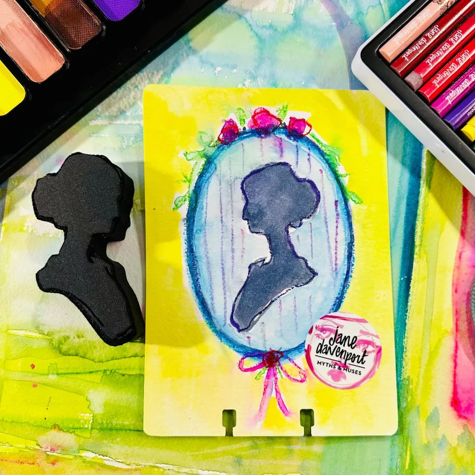 Jane Davenport Cameo ArtFoamies skumstempel