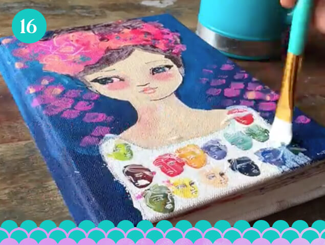 Jane Davenport Supplies Me kunstsett til tegning og journaling