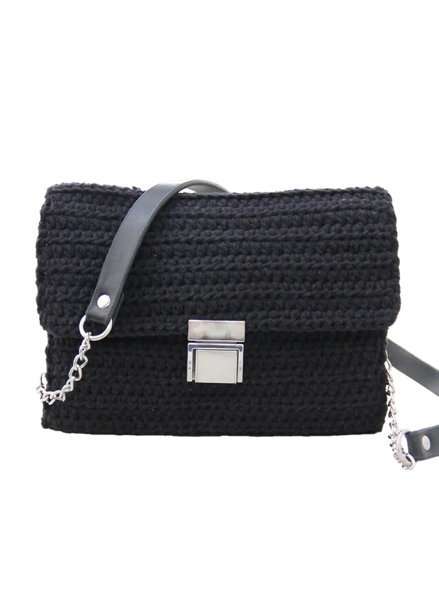 Go Handmade Chanel Stitch hekleoppskrift veske