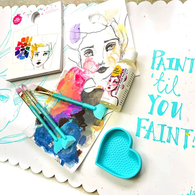 Jane Davenport Paint Lover akrylsett startpakke