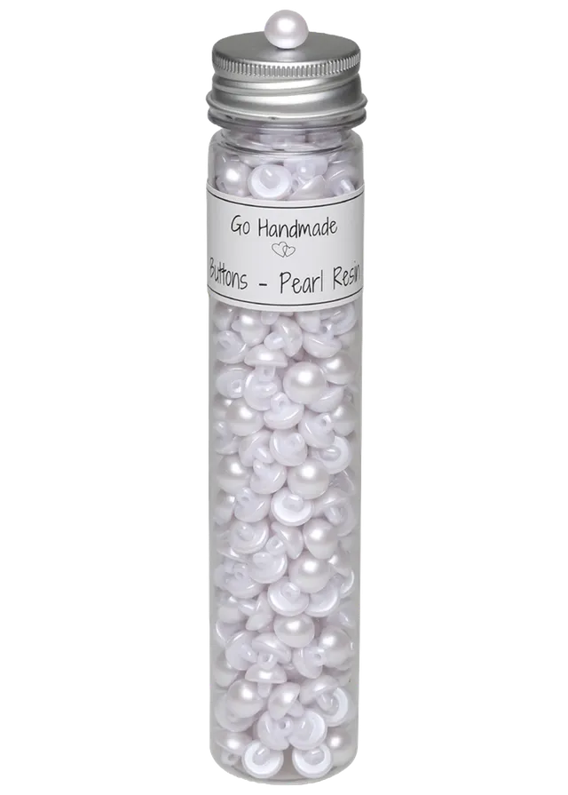 Go Handmade resinperler halvrunde 11 mm 265 stk