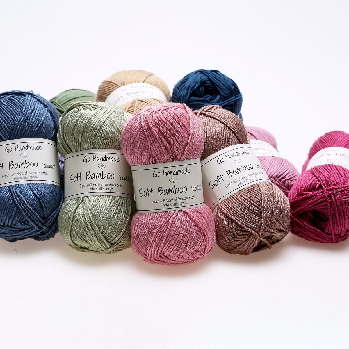 Go Handmade Stabelterninger med dyr hekleoppskrift 8 cm