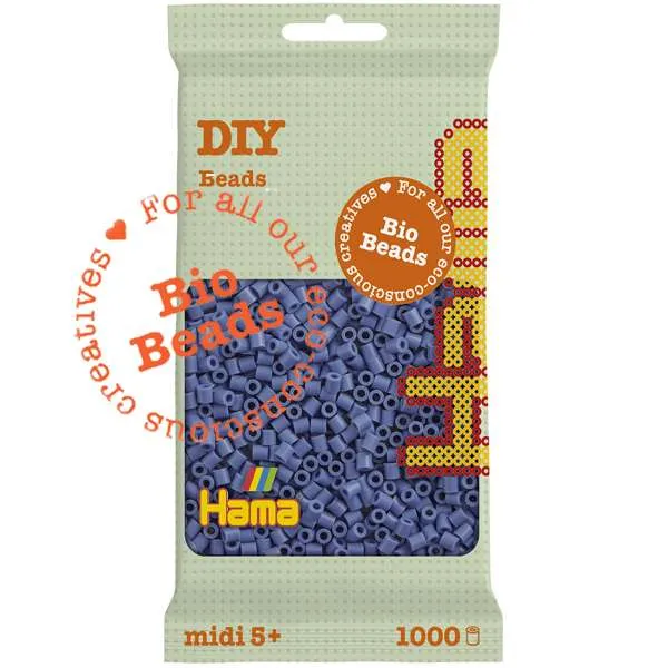 Hama Bio perler lavendel 1000 stk