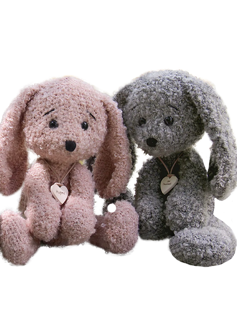 Go Handmade Curly Bunnies hekleoppskrift 35 cm