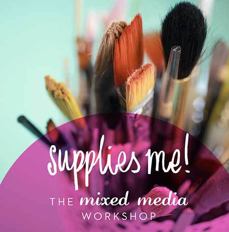 Jane Davenport Supplies Me Workshop nettkurs materiell