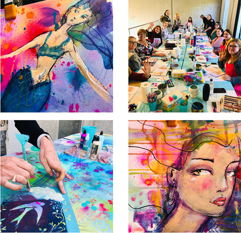 Jane Davenport Drawing For Life Workshop tegnekurs 2 dager