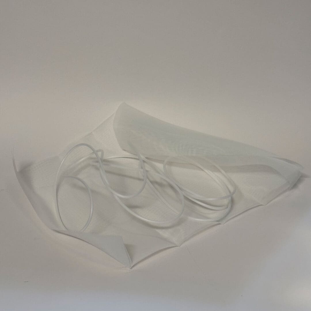 KEM silketrykkduk tekstil 43T 23x36 cm 2-pk snor