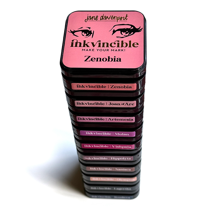 Jane Davenport INKvincible stempelpute vanntett enkeltfarge