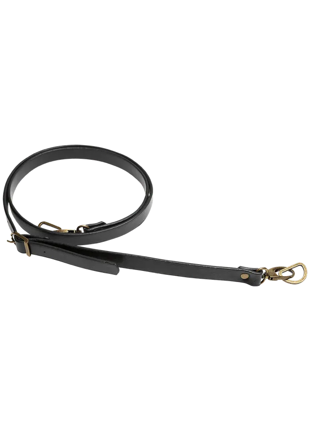 Go Handmade Veske skulderreim 138 cm svart bronse