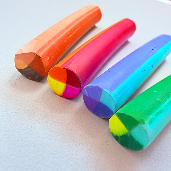 Jane Davenport MultiColour Chalk Pastels krittpasteller 4-sett myke