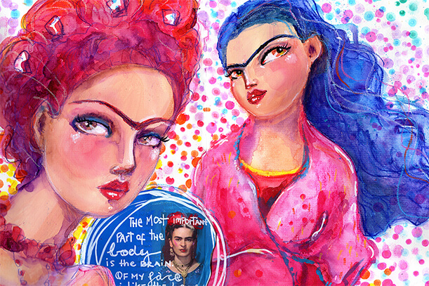 Jane Davenport Viva La Vida Frida-inspirert nettkurs