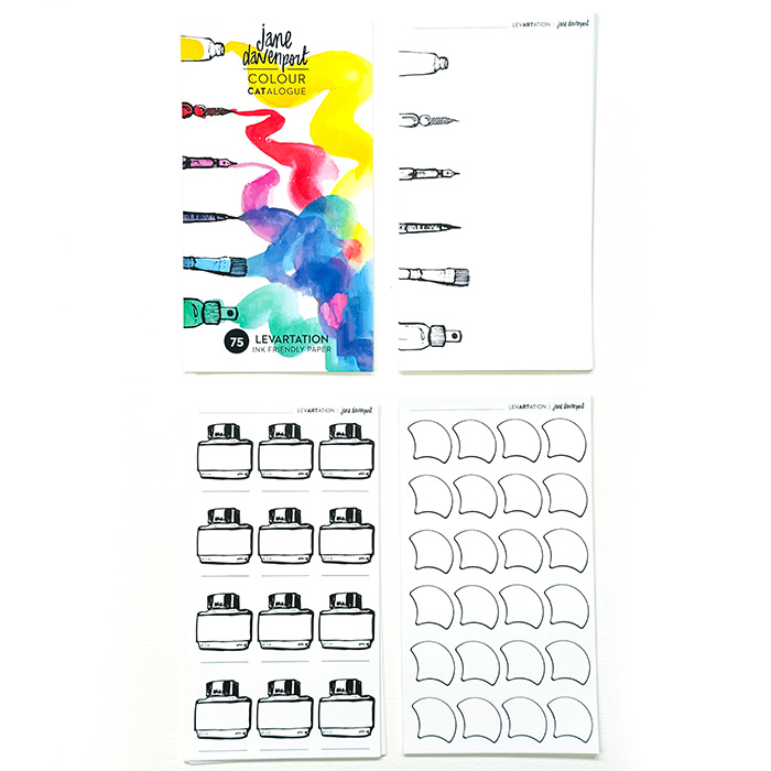 Jane Davenport Colour CATalogue fargeprøvebok