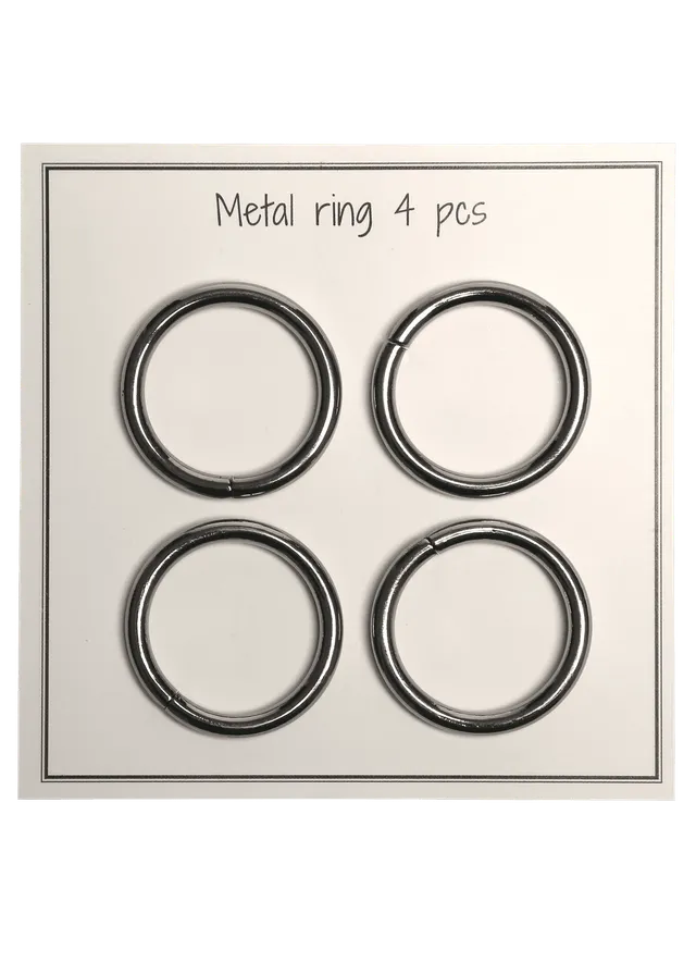 Go Handmade O-ring ringer 28 mm 4-pk til veske