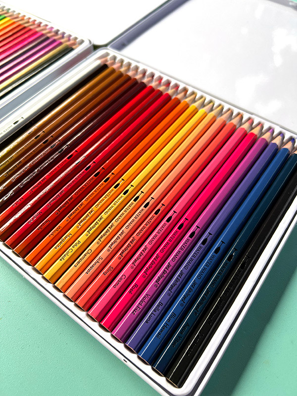 Jane Davenport WaterWand Drink Up aquarellblyanter 24 varme farger