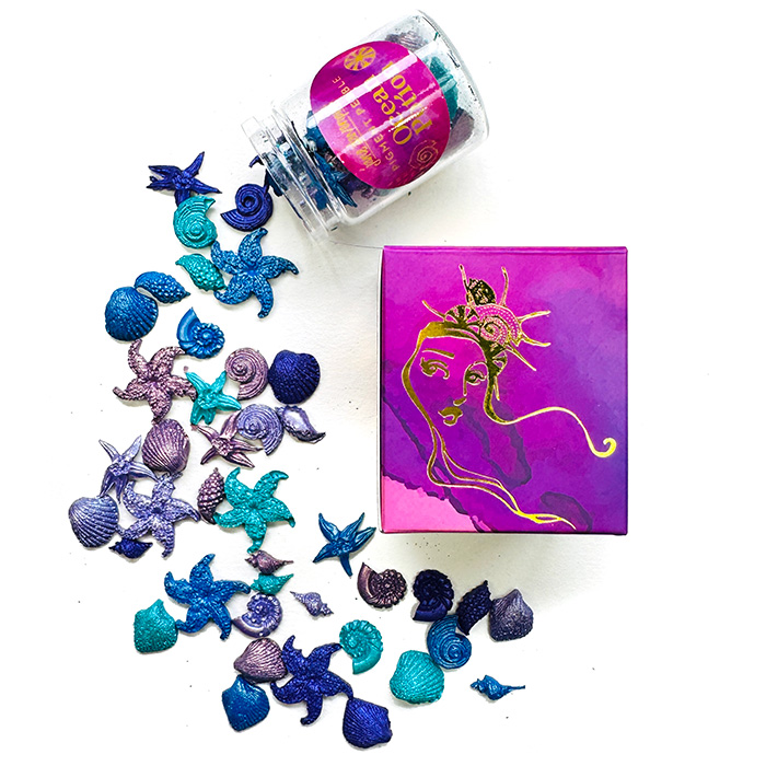 Jane Davenport Mermaid kunstsett havinspirert bundle