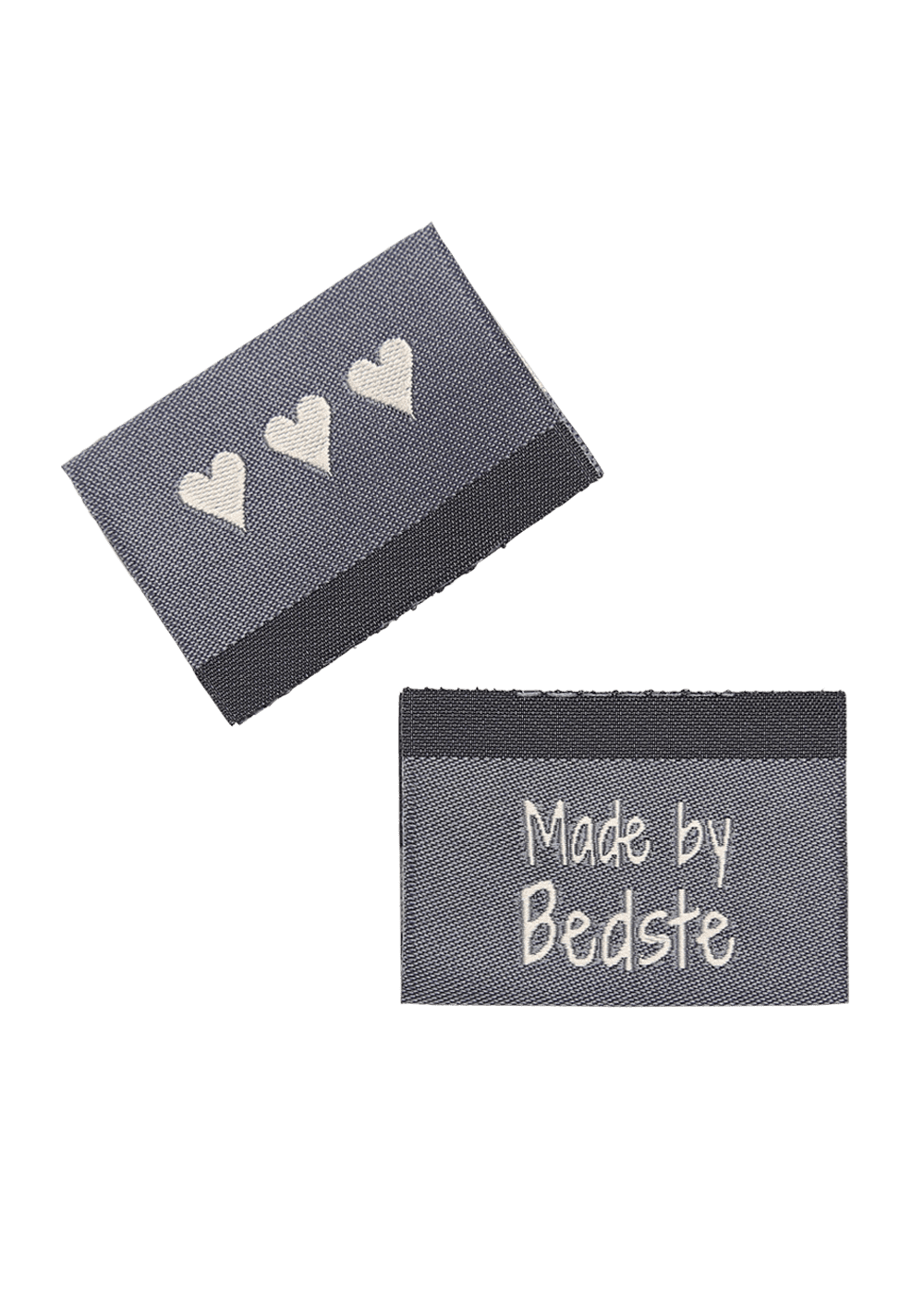 Go Handmade Made by Bedste vevde lapper grå 10 stk