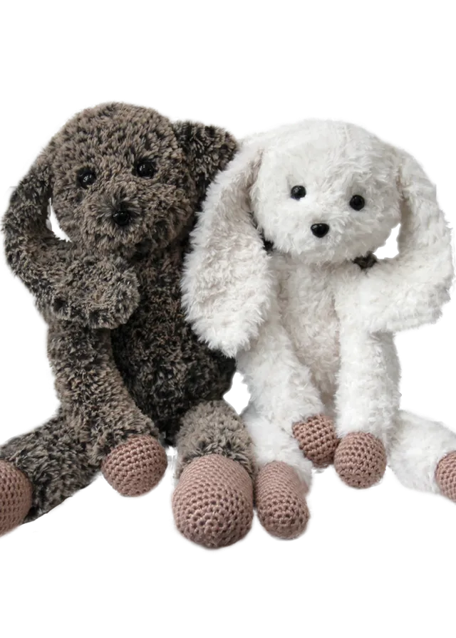Go Handmade Bastian & Lady hekleoppskrift bamse 53-55 cm