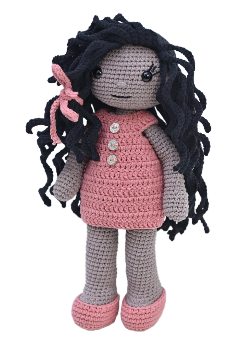 Go Handmade Cosy Jennifer hekledukke 33cm