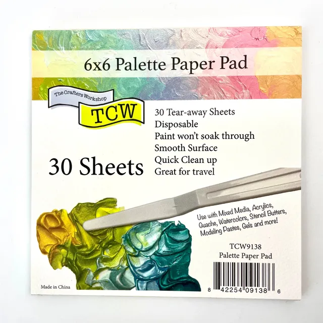 The Crafters Workshop TCW9138 Palette papirpalett 6x6 30 ark