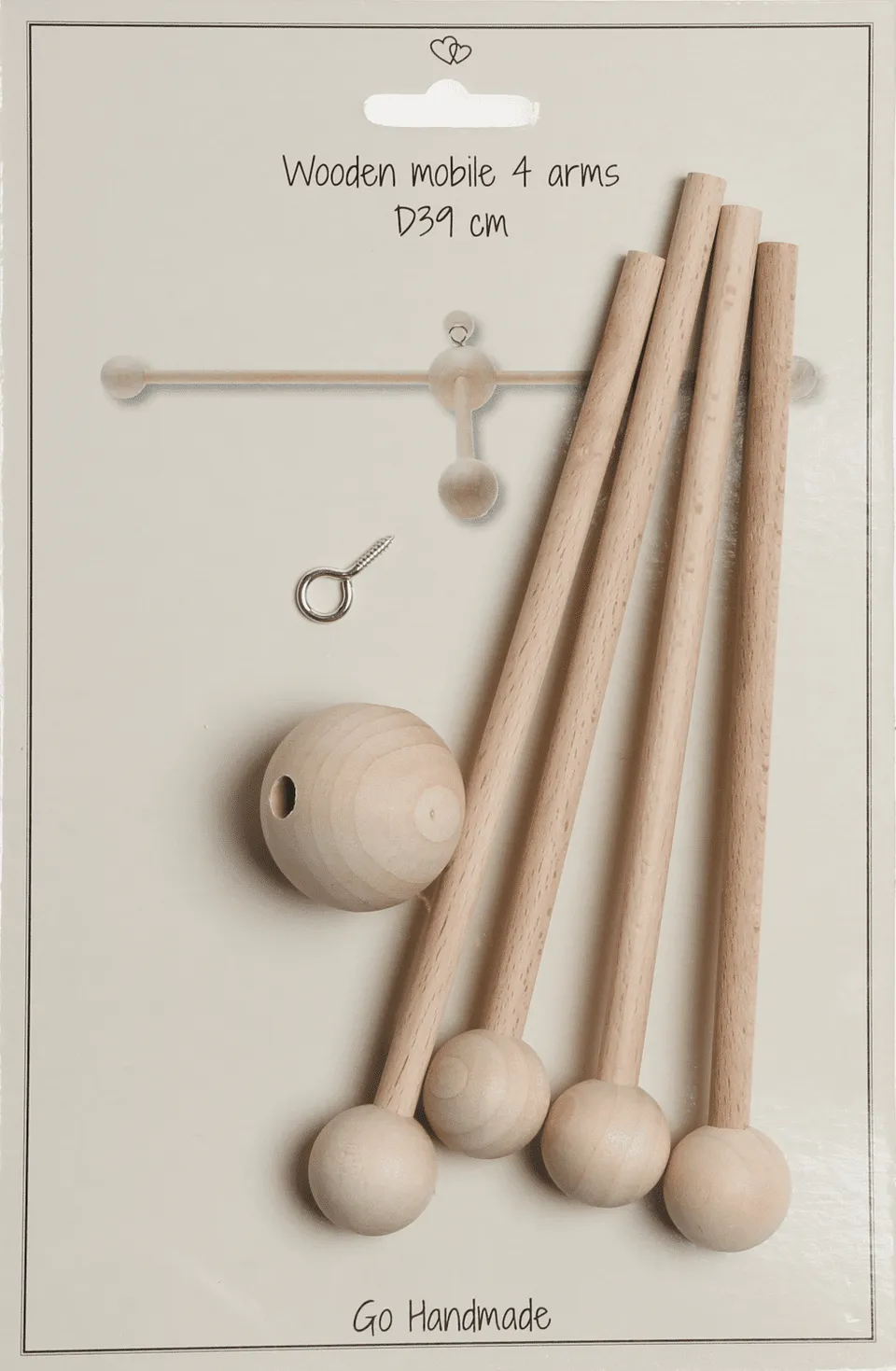 Go Handmade tremobile 4 armer tre stabil