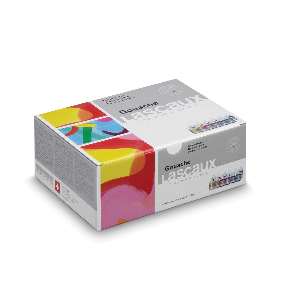 Lascaux Sett Gouache 12x30 ml malingsett