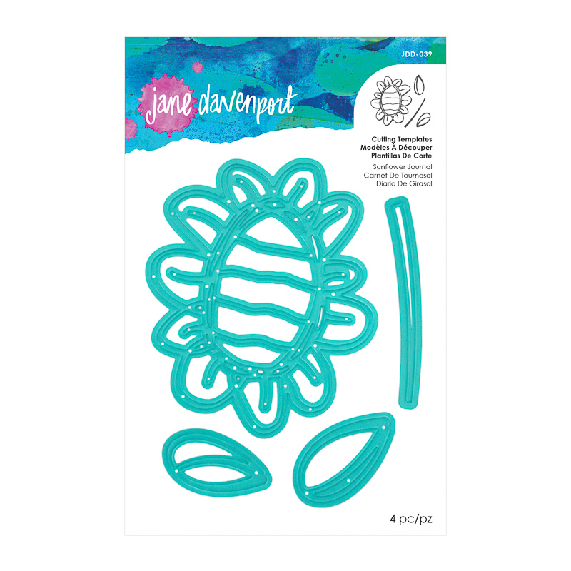Jane Davenport Sunflower Journal diesett solsikke