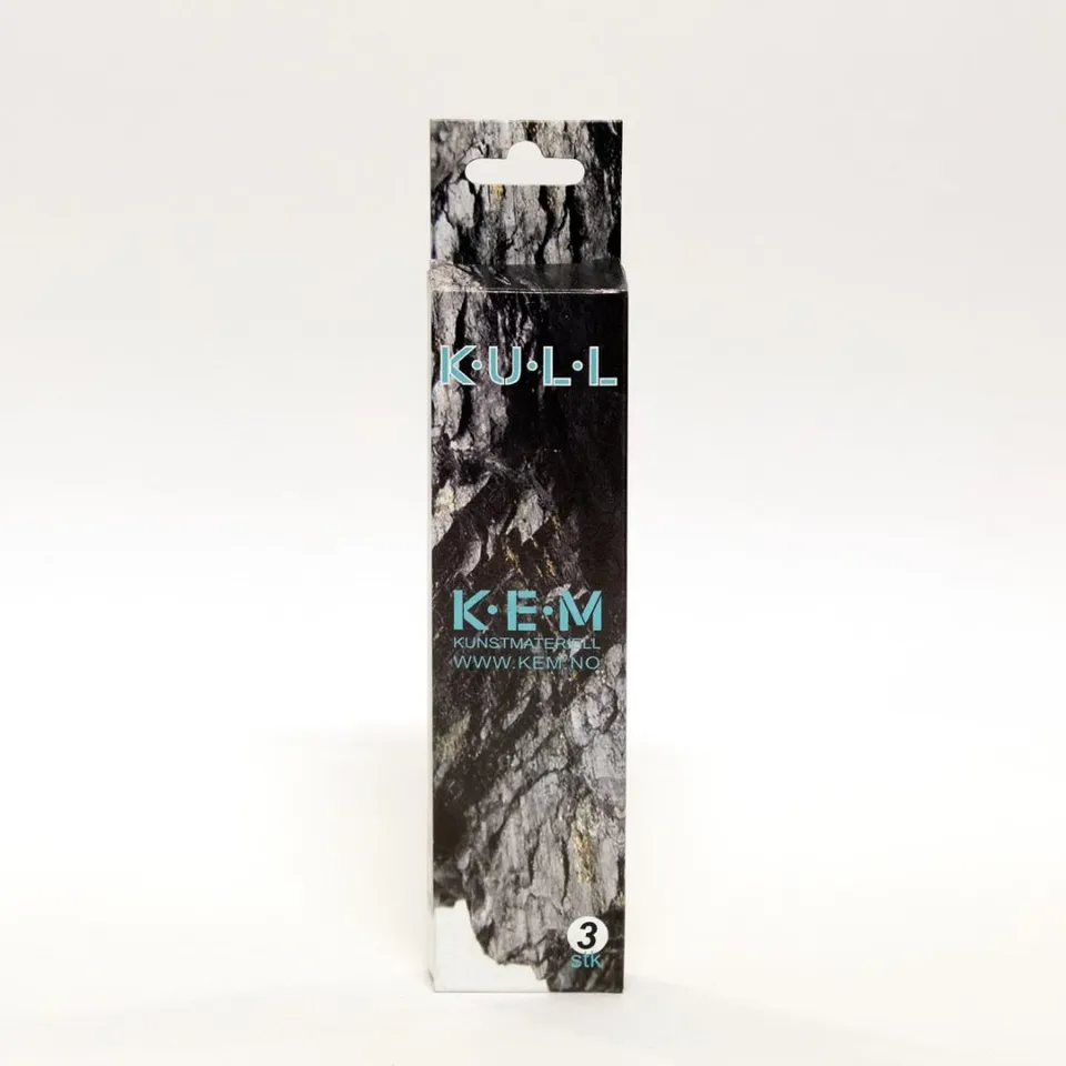KEM Artist kullstift 9-12 mm 3 stk tykk rund
