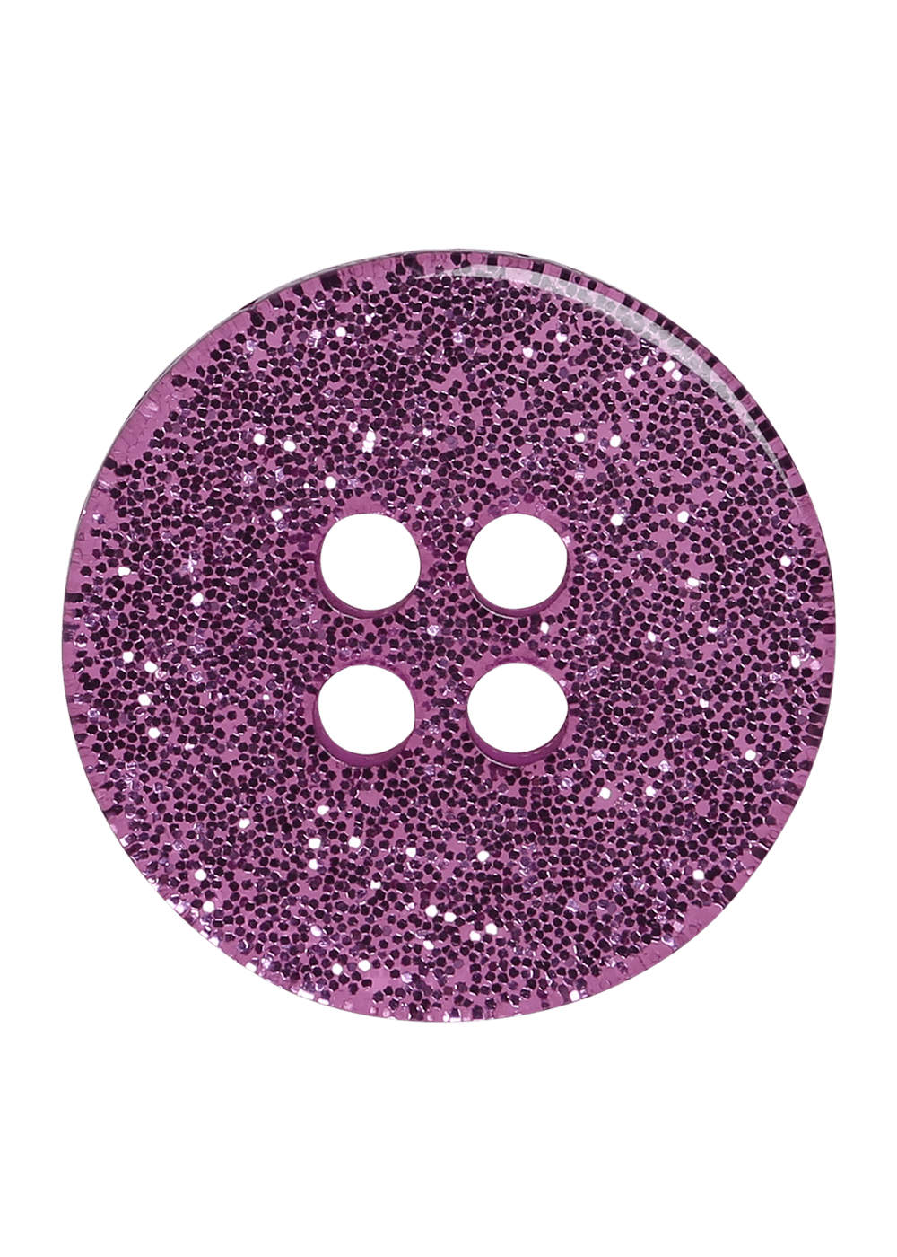 Go Handmade Glitter knapper 18 mm 8 stk blanke