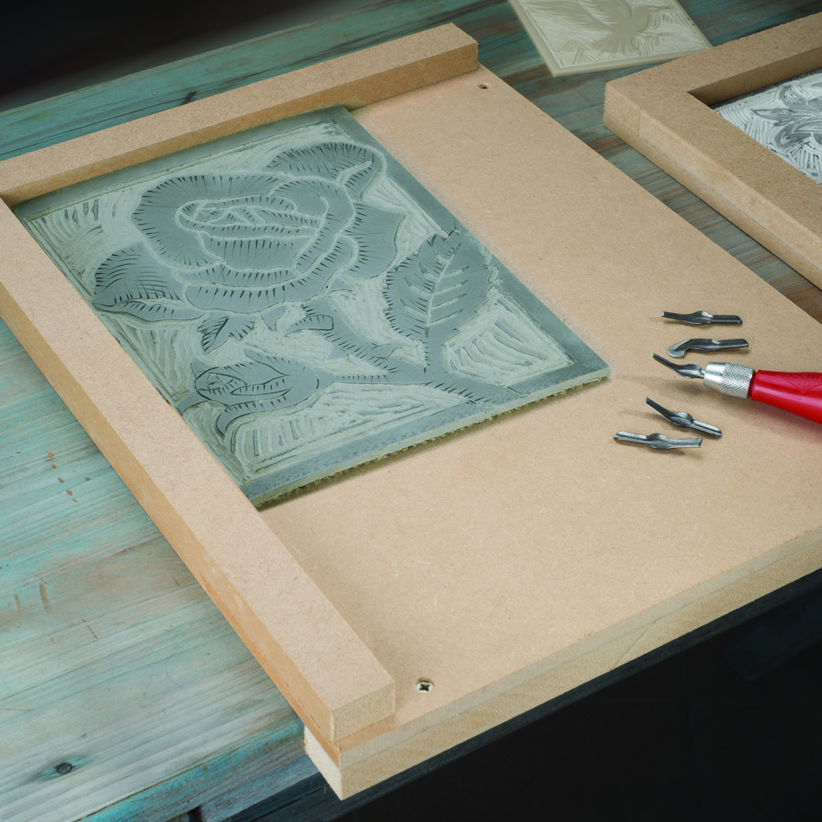 KEM Lino arbeidsstasjon til linotrykk